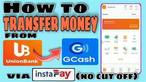 transfer money from unionbank to gcash